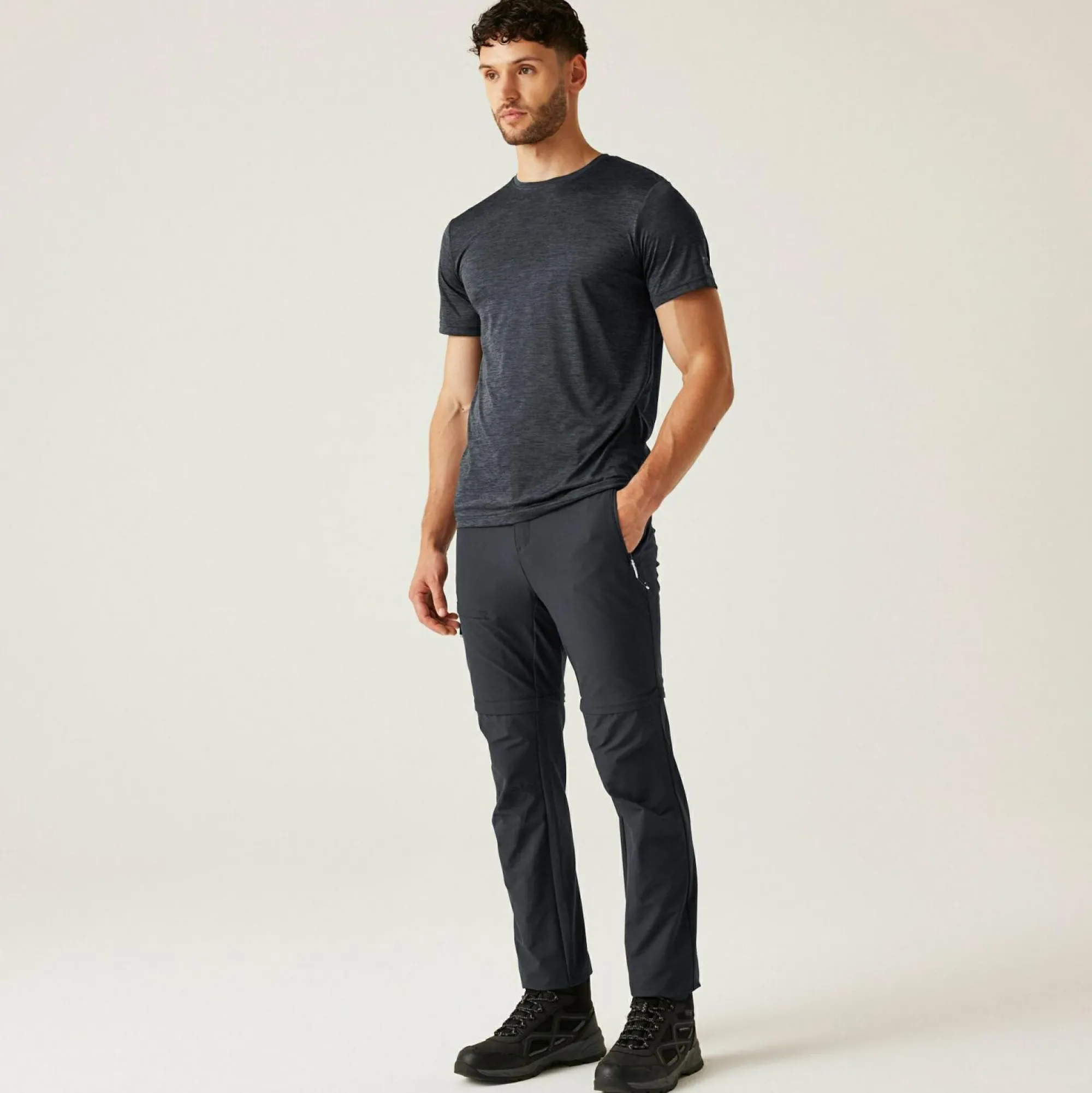 Regatta Staycation|Festival<Men's Highton II Zip Off Walking Trousers |