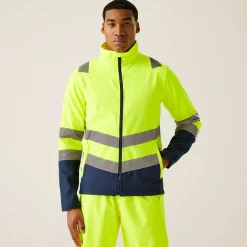 Regatta Jackets|Softshell Jackets<Men's Hi-Vis 2-Layer Softshell Jacket |