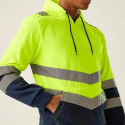 Regatta Hoodies & Sweatshirts<Men's Hi-Vis Overhead Hoodie |