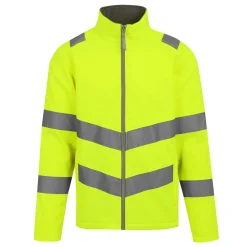 Regatta Jackets<Men's Hi-Vis Pro Contract Ablaze 2 Layer Softshell Jacket |