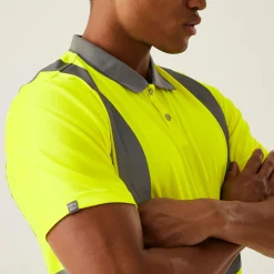 Regatta Vests<Men's Hi-Vis Pro Contract Polo |