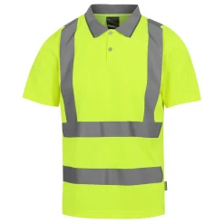 Regatta Vests<Men's Hi-Vis Pro Contract Polo |