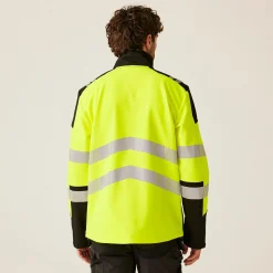 Regatta Jackets|Softshell Jackets<Men's Hi-Vis X PRO 3 Layer Softshell Jacket - Class 2 |