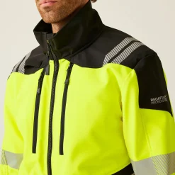 Regatta Jackets|Softshell Jackets<Men's Hi-Vis X PRO 3 Layer Softshell Jacket - Class 2 |