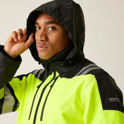 Regatta Jackets|Waterproof Jackets<Men's Hi-VIS X-PRO Waterproof Shell Jacket - Class 2 |
