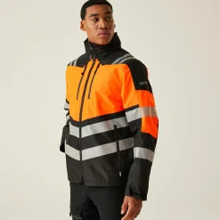 Regatta Jackets|Waterproof Jackets<Men's Hi-VIS X-PRO Waterproof Shell Jacket - Class 2 |