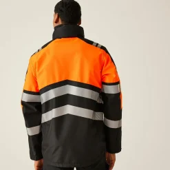 Regatta Jackets|Waterproof Jackets<Men's Hi-VIS X-PRO Waterproof Shell Jacket - Class 2 |