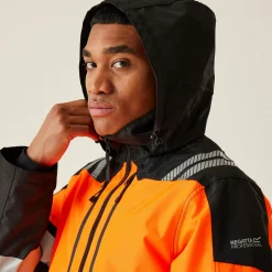 Regatta Jackets|Waterproof Jackets<Men's Hi-VIS X-PRO Waterproof Shell Jacket - Class 2 |