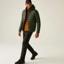 Regatta Padded Jackets<Men's Hooded Marizion Padded Jacket |