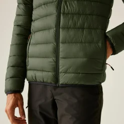 Regatta Padded Jackets<Men's Hooded Marizion Padded Jacket |