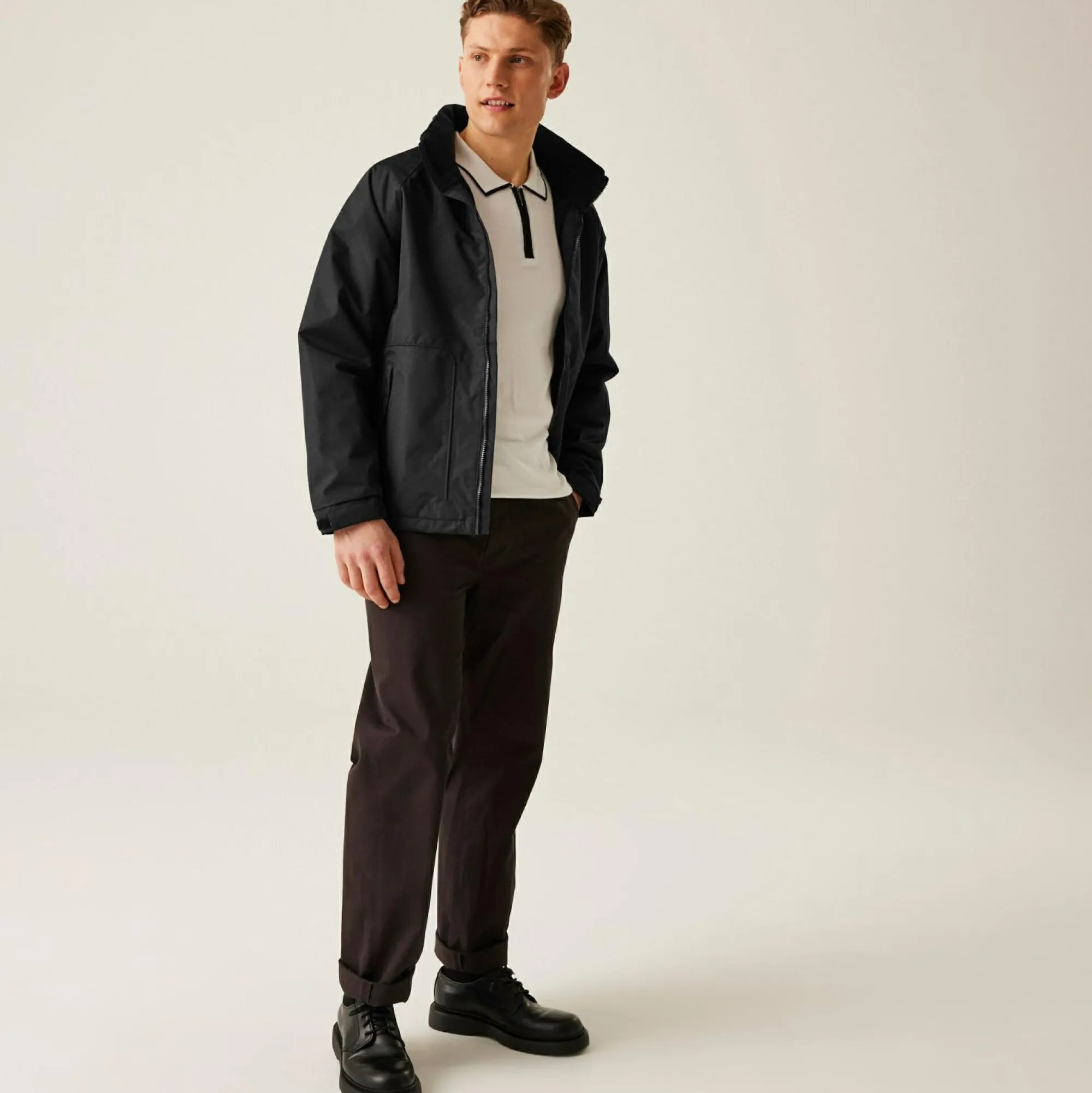 Regatta Waterproof Jackets<Men's Hudson Fleece Lined Waterproof Insulated Jacket |