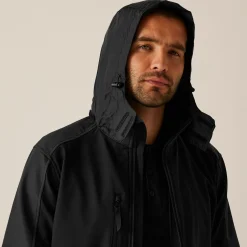 Regatta Softshell Jackets<Men's Hydroforce 3 Layer Membrane Hooded Softshell Jacket |