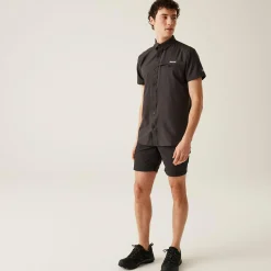 Regatta Shirts|Festival<Men's Insect-Repellent Packaway Short Sleeve Shirt |