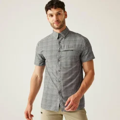 Regatta Shirts|Festival<Men's Insect-Repellent Packaway Short Sleeve Shirt |