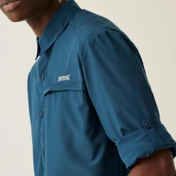 Regatta Staycation|Festival<Men's Insect-Repellent Packaway Long Sleeve Shirt |