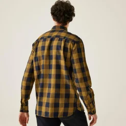Regatta Shirts<Men's Lance Long Sleeved Checked Shirt |