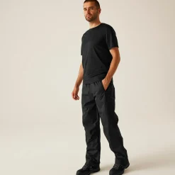 Regatta Work Trousers|Waterproof Trousers<Men's Linton Breathable Lined Overtrousers |