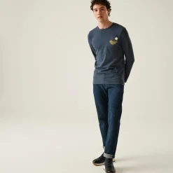 Regatta T-Shirts<Men's Maylow Long Sleeved T-Shirt |