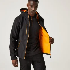 Regatta Softshell Jackets<Men's Navigate 2 Layer Hooded Softshell Jacket |