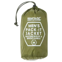 Regatta Lightweight Jackets|Waterproof Jackets<Men's Pack-It III Waterproof Jacket |