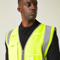 Regatta Vests<Men's Pro HI-VIS Executive Vest |