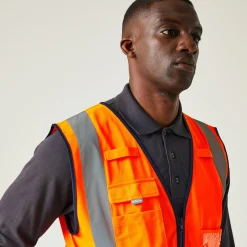 Regatta Vests<Men's Pro HI-VIS Executive Vest |