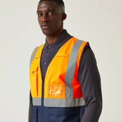 Regatta Vests<Men's Pro HI-VIS Executive Vest |