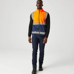 Regatta Vests<Men's Pro HI-VIS Full Zip Gilet |