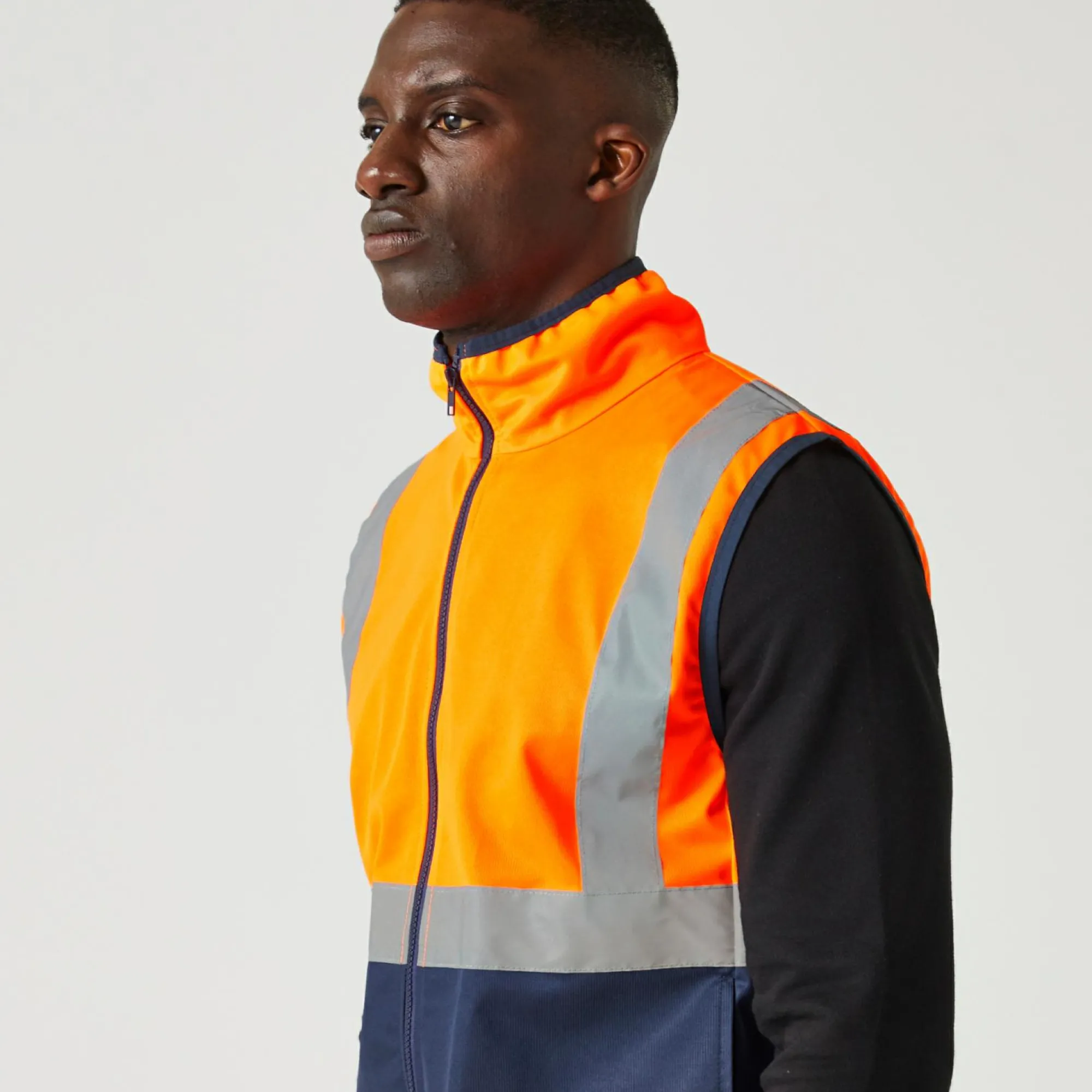 Regatta Vests<Men's Pro HI-VIS Full Zip Gilet |