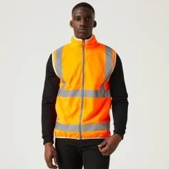 Regatta Vests<Men's Pro HI-VIS Full Zip Gilet |