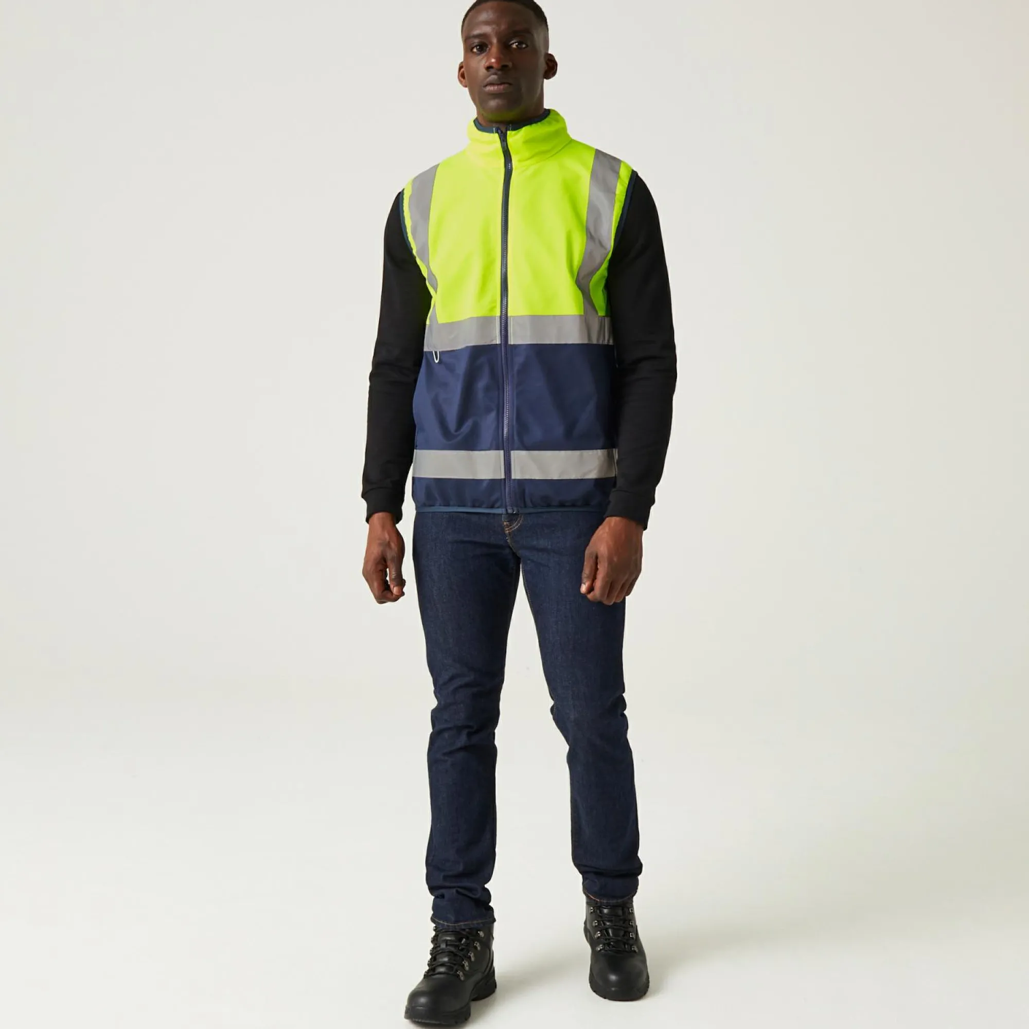 Regatta Vests<Men's Pro HI-VIS Full Zip Gilet |