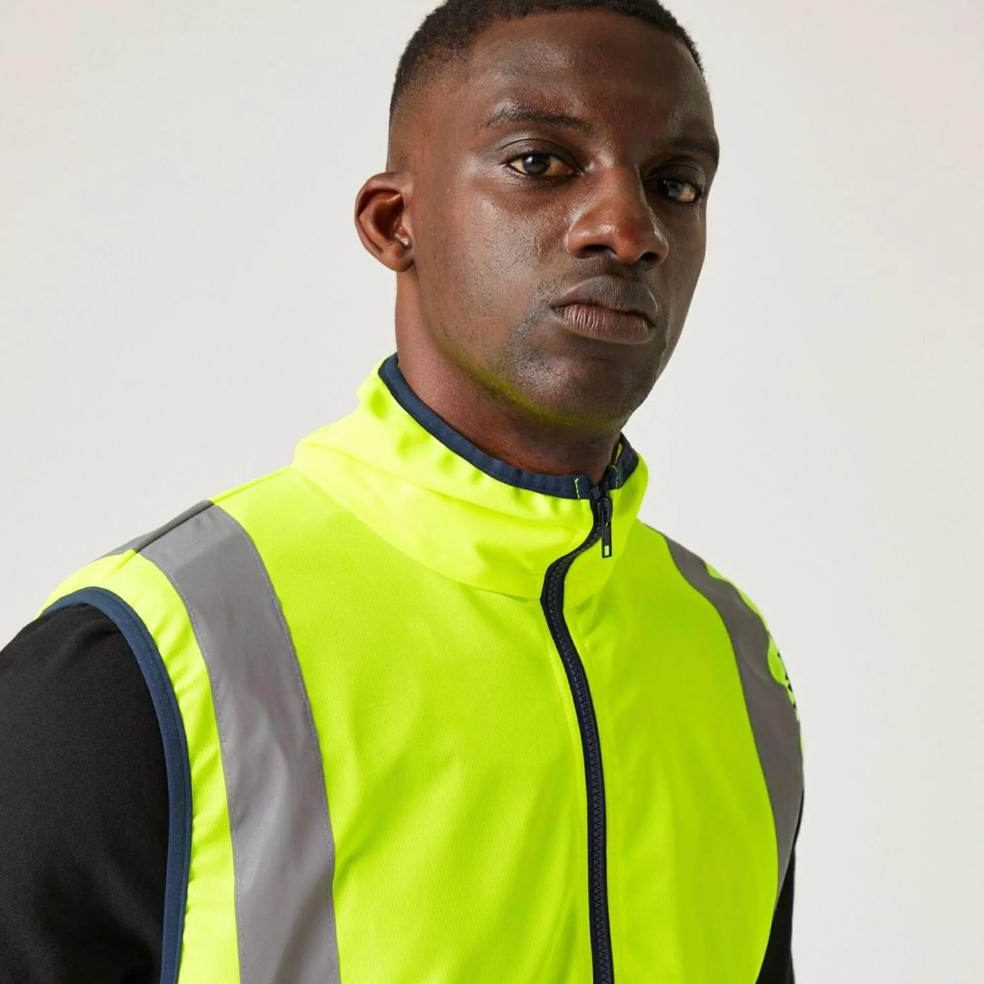 Regatta Vests<Men's Pro HI-VIS Full Zip Gilet |