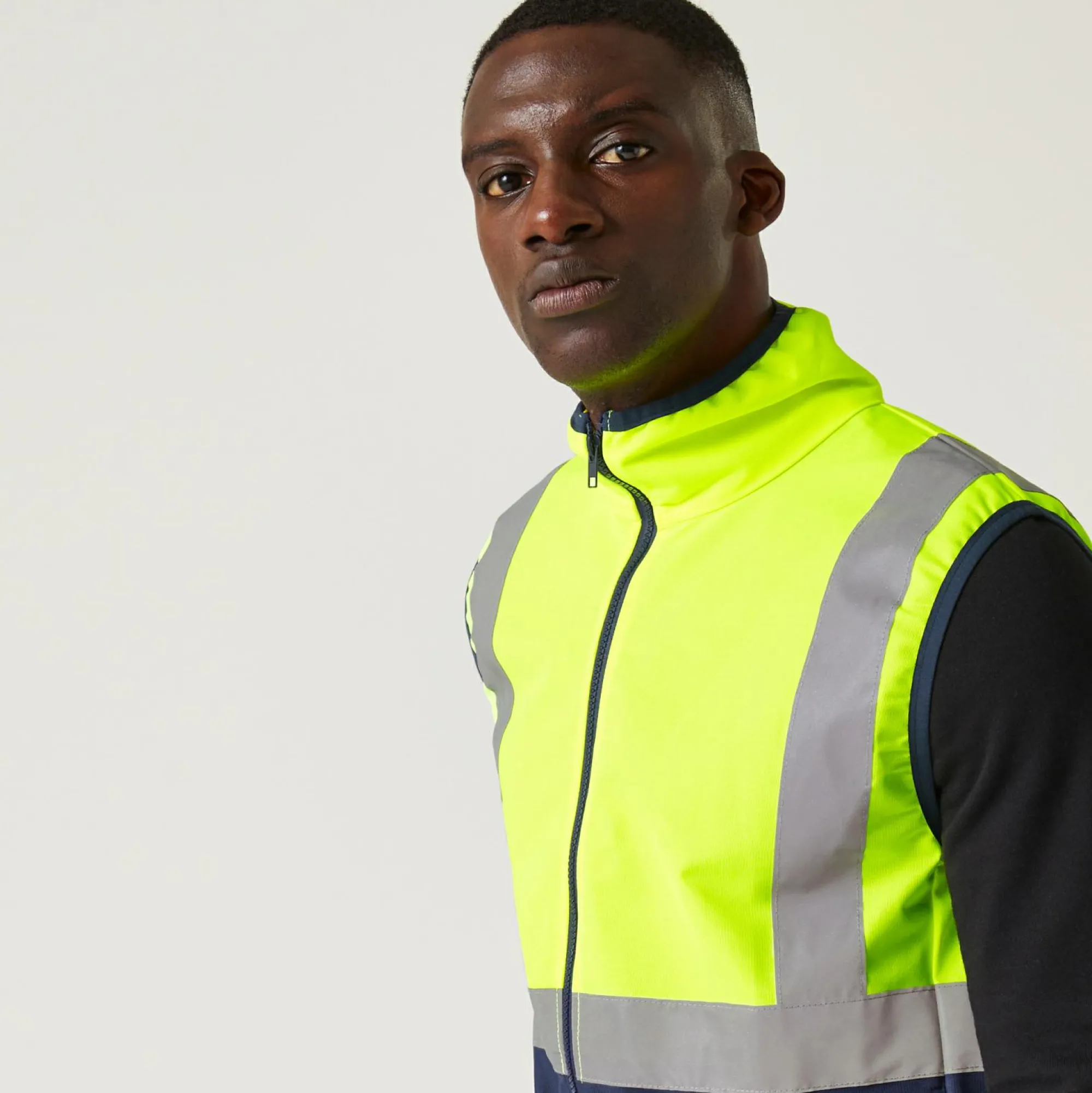 Regatta Vests<Men's Pro HI-VIS Full Zip Gilet |