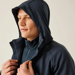 Regatta Softshell Jackets<Men's Repeller Lined Softshell Hooded Jacket |