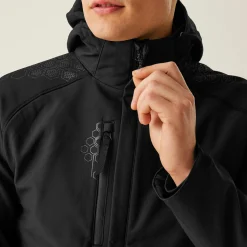 Regatta Softshell Jackets<Men's Repeller Lined Softshell Hooded Jacket |