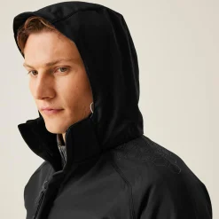 Regatta Softshell Jackets<Men's Repeller Lined Softshell Hooded Jacket |