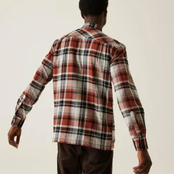 Regatta Shirts<Men's Thamos Long Sleeved Checked Shirt |