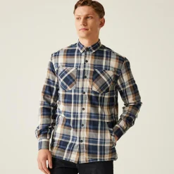 Regatta Shirts<Men's Thamos Long Sleeved Checked Shirt |