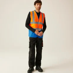 Regatta T-Shirts|Vests<Men's Two Tone Hi-Vis Vest |