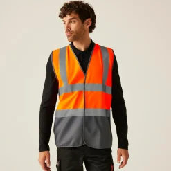 Regatta T-Shirts|Vests<Men's Two Tone Hi-Vis Vest |