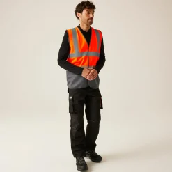 Regatta T-Shirts|Vests<Men's Two Tone Hi-Vis Vest |