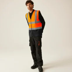 Regatta T-Shirts|Vests<Men's Two Tone Hi-Vis Vest |