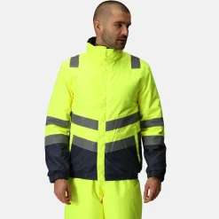 Regatta Jackets<Men's Waterproof Hi-Vis Bomber Jacket |