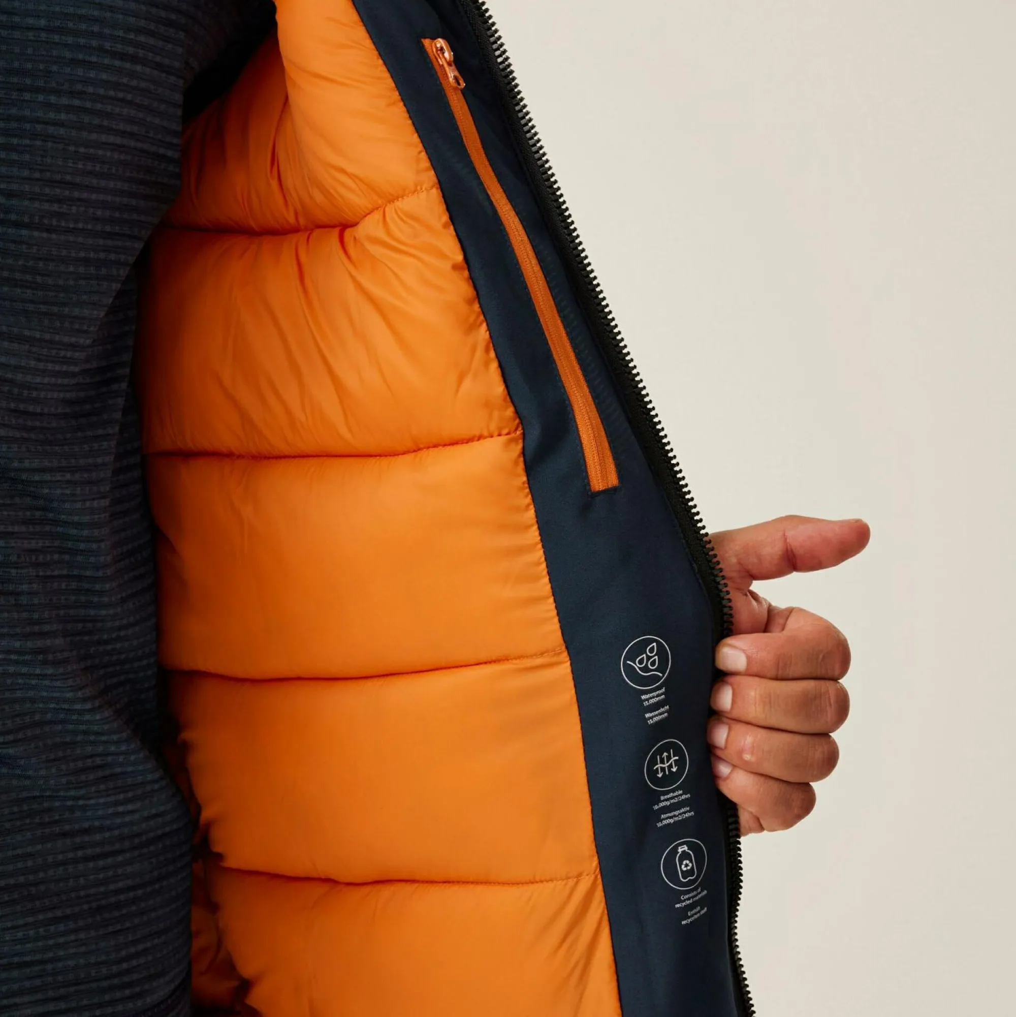 Regatta Waterproof Jackets<Men's Yewbank III Waterproof Jacket |