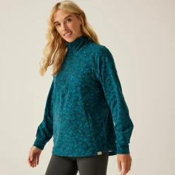 Women Regatta Half Zip Fleece<Orla Kiely Half Zip Midlayer |
