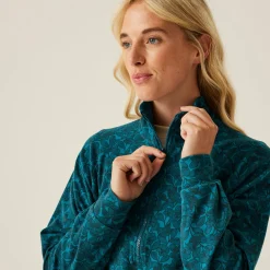 Women Regatta Half Zip Fleece<Orla Kiely Half Zip Midlayer |