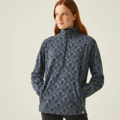 Women Regatta Half Zip Fleece<Orla Kiely Half Zip Midlayer |