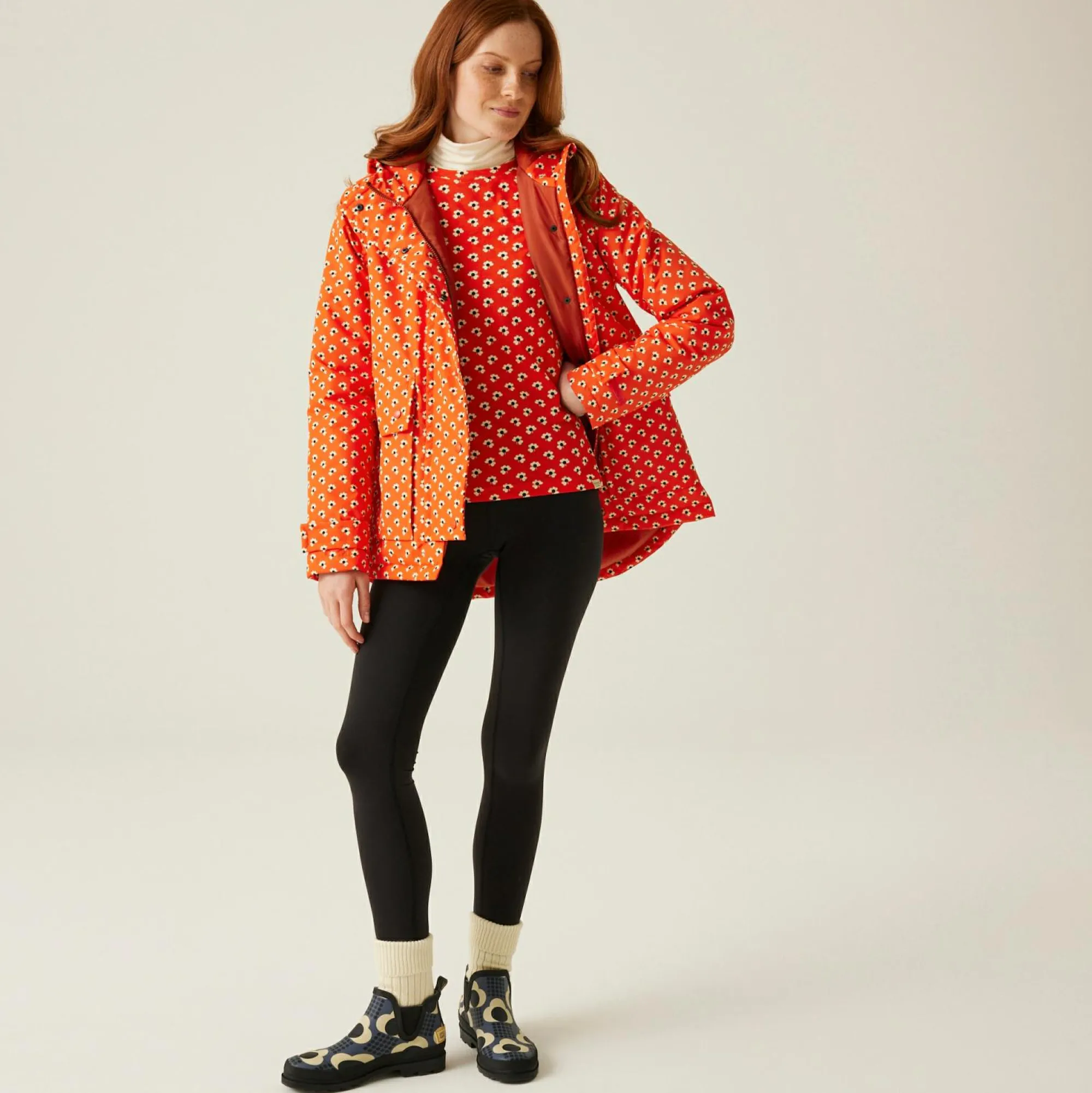 Women Regatta Waterproof Jackets<Orla Kiely Mid Length Waterproof Jacket |