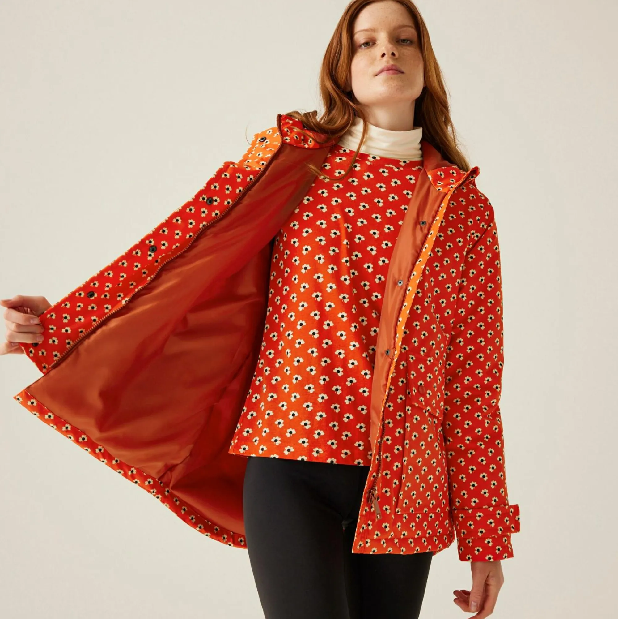 Women Regatta Waterproof Jackets<Orla Kiely Mid Length Waterproof Jacket |