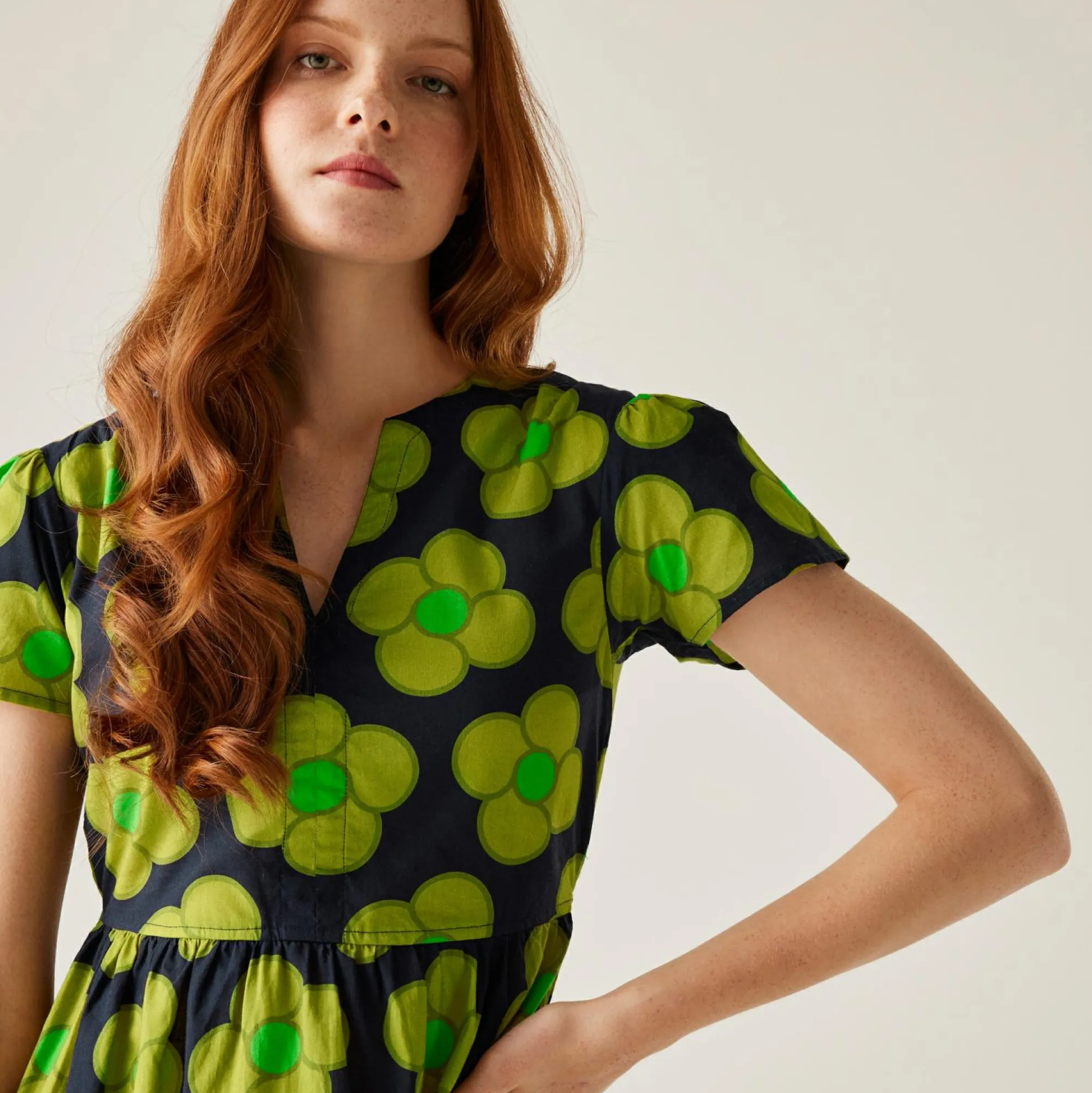 Women Regatta Dresses|Dresses<Orla Kiely Tiered Midi Dress |